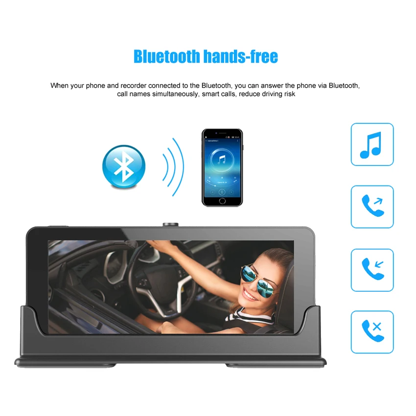 ANSTAR 1080P HD 4G Wi Fi dvr камера Android 5 1 gps навигации ADAS удаленного мониторы видеокамера