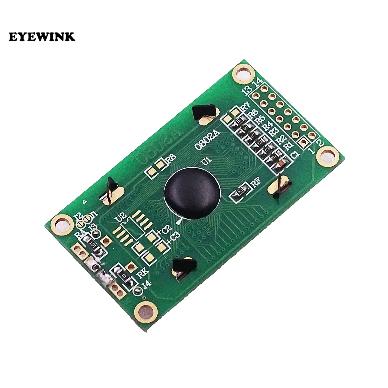 0802 ЖК модуль 8x2 символьный дисплей 3 В/5 В светодиодная подсветка для arduino комплект