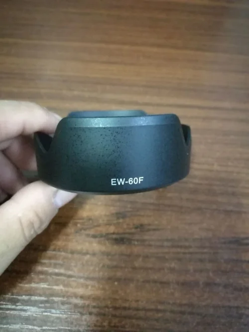 Бленда для объектива камеры EW60F байонетное крепление EW-60F Canon E0S M5 M6 с фильтром