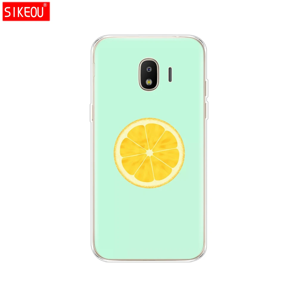 Силиконовый чехол для телефона Samsung Galaxy J3 J5 J7 2017 J330 J530 J730 PRO j2 2018 лимонный арбуз |