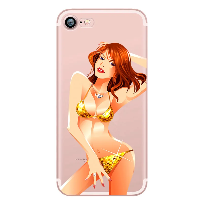 Индийский сексуальный чехол для обнаженной девушки iphone se 5 5S мягкий 6s 6 задняя