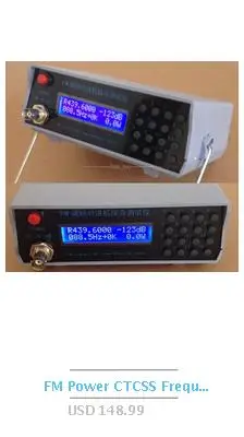0,5 МГц-470 МГц RF генератор сигналов метр тестер для FM Радио рация отладочная