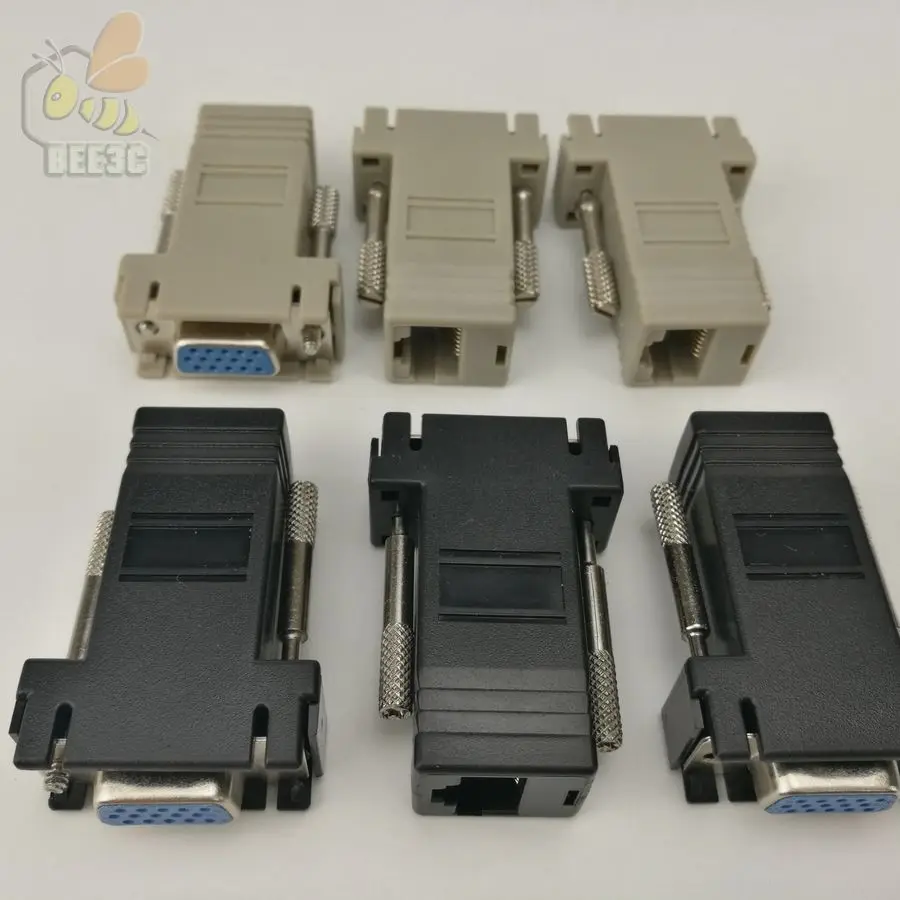 Переходник VGA Мама мама RJ45 300 шт.|female adapter|female vgafemale female |