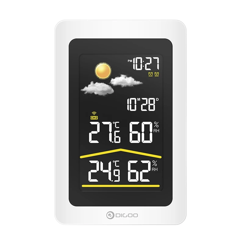 Новинка! Digoo DG TH11300NF умный дом беспроводной HD цветной экран USB открытый для