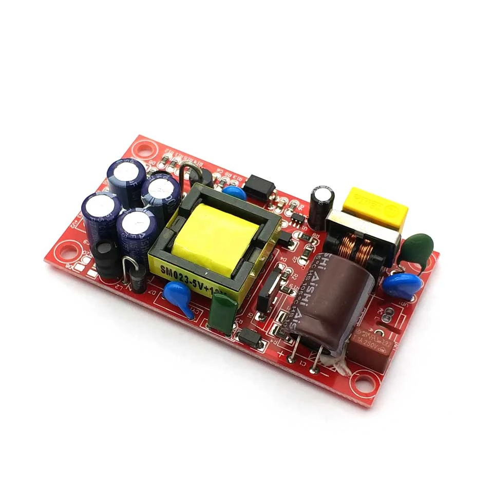 12V1A/5V1A 24V1A/5V1A 12V1A/7V1A полностью изолированный импульсный модуль питания/DC двойной