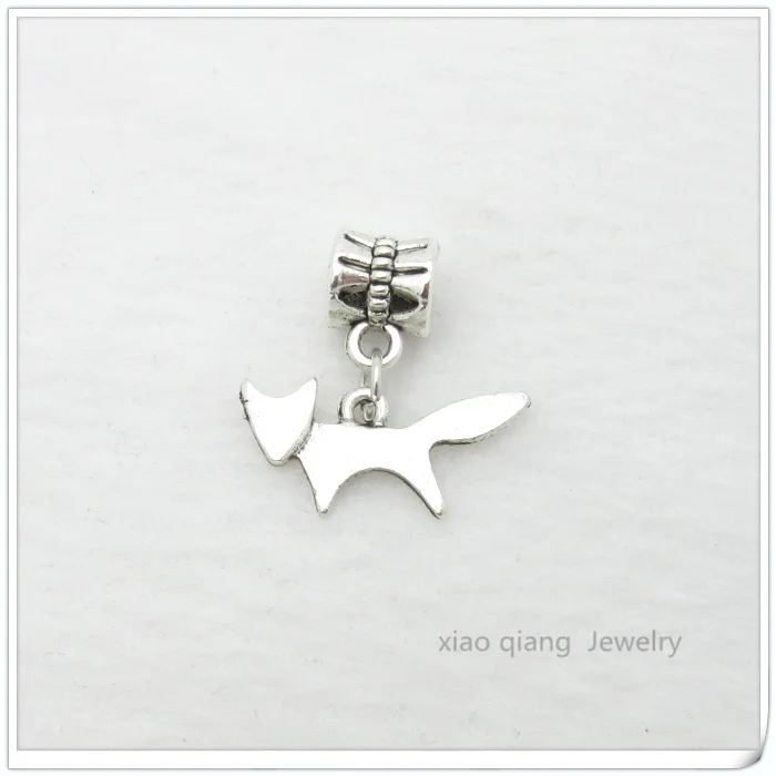 Бесплатная доставка! 25 шт. тибетские серебряные подвески бусины X091|big hole|fit