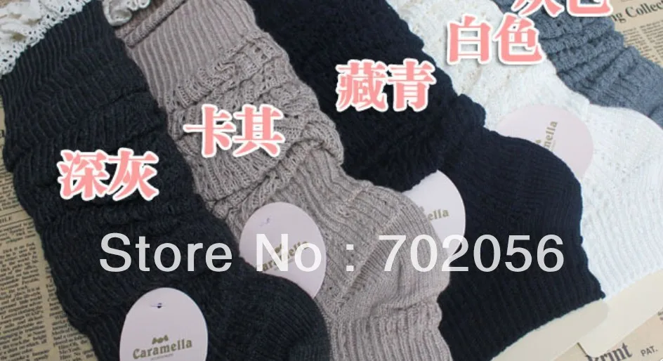 Рисунок 2 - Кружевные вязаные гетры с рюшами