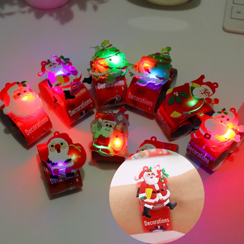 5 шт./упак. Санта Клаус наручный ремешок Висячие игрушки принадлежности для