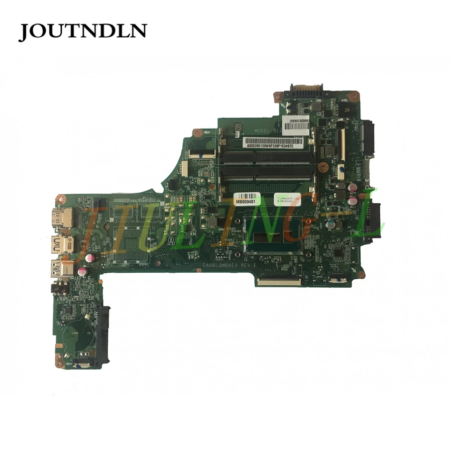JOUTNDLN для TOSHIBA SATELLITE C55-C материнская плата A000395120 I3-5005U DA0BLQMB6E0 REV:E DDR3 | Компьютеры и