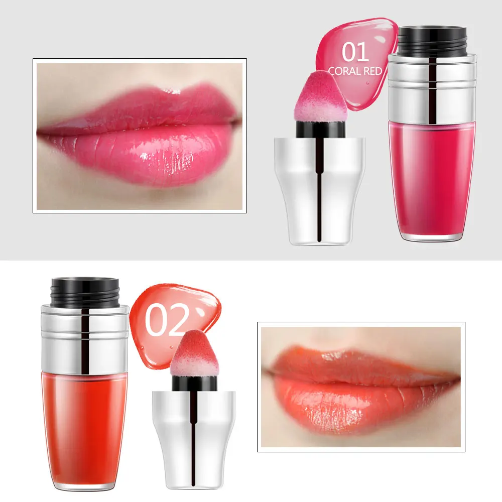 Mefa Марка воздуха Подушки губ масло Долгое увлажняющий жидкий Губная помада 6