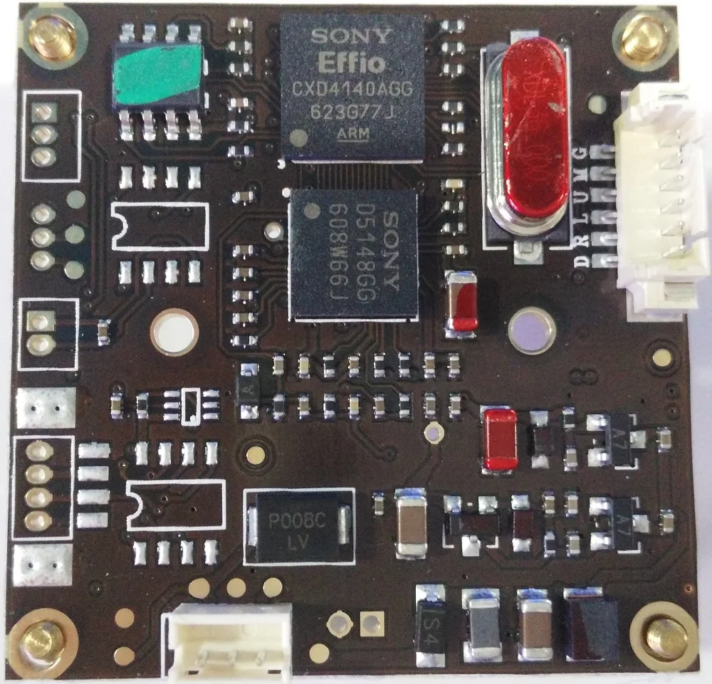 Модуль камеры видеонаблюдения Φ 1/3 &quotSony CCD Плата датчика изображения ICX810/811 CXD4140 DSP