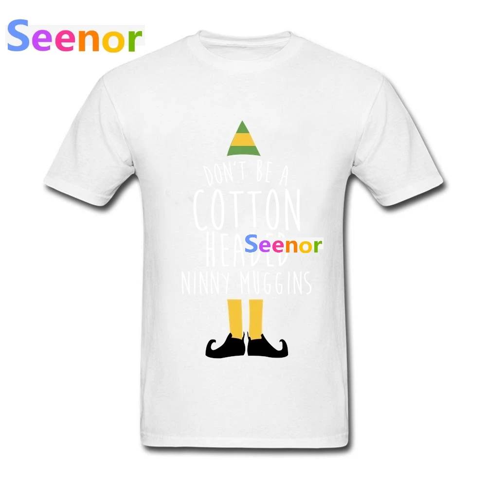 New T-Shirts Mens Merry Christmas Gift Elf t-shirts Blank Novelty Luxury Brand t shirt Adult Plus Size | Мужская одежда