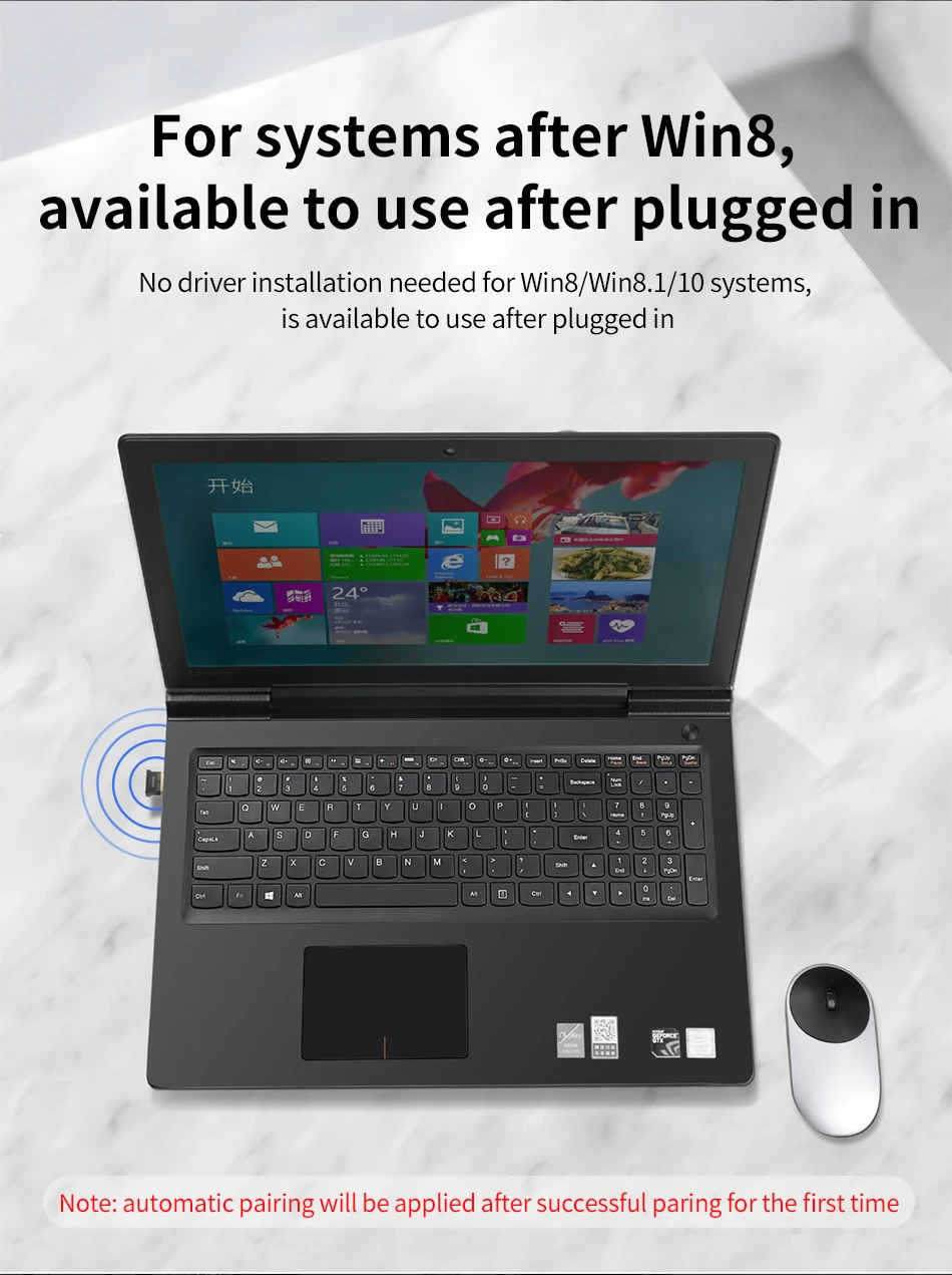 Baseus USB Bluetooth адаптер ключ для компьютера ПК PS4 мышь Aux аудио Bluetooth 4,0 4,2 5,0 музыкальный приемник с динамиком передатчик