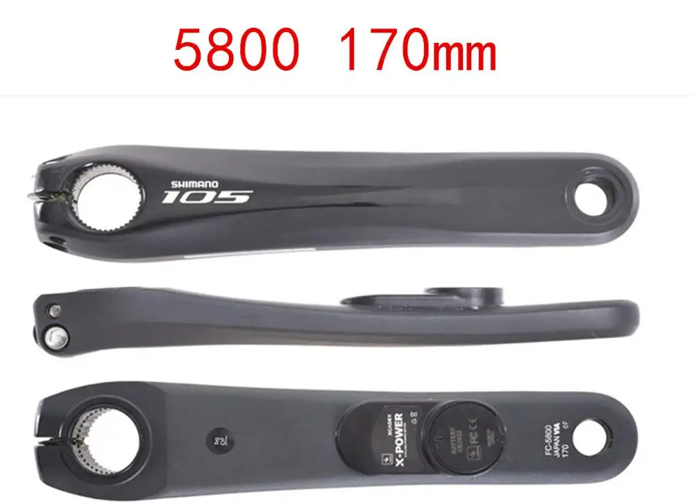 5800 170cm XCADEY велосипедный измеритель мощности для велосипед Shimano Crank измеритель мощности велосипедный gps компьютер Garmin Edge Bryton I gps порт ANT+ Bluetooth - Цвет: 5800 170cm
