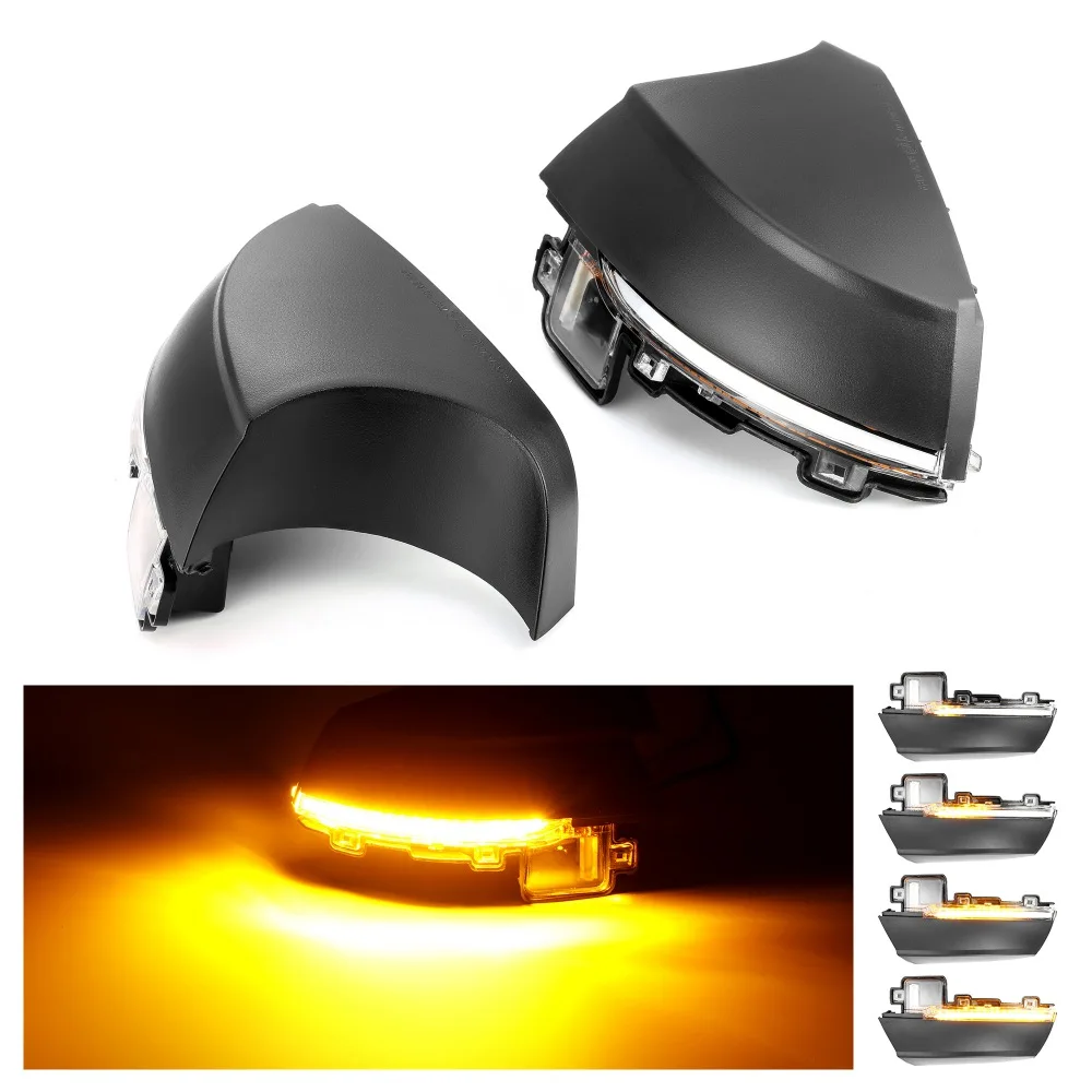 Динамический поворотный сигнал Светодиодный Боковой индикатор для зеркала