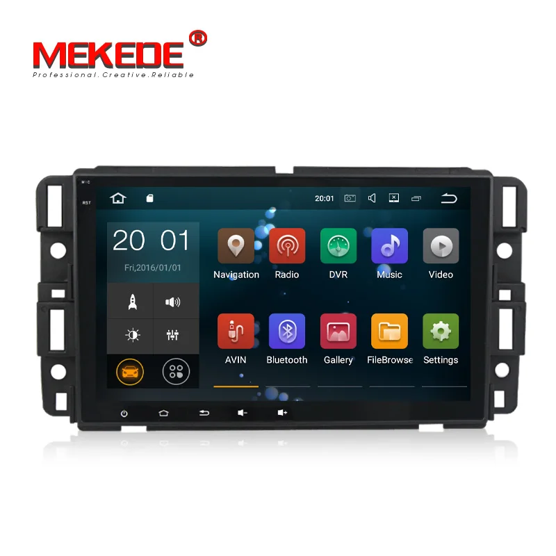PX3 8 дюймов Android 7,1 автомобильный радиоприемник gps навигация для GMC Acadia Savana Yukon Sierra Chevrolet Silverado Tahoe Suburban Impala wifi - Цвет: Car dvd