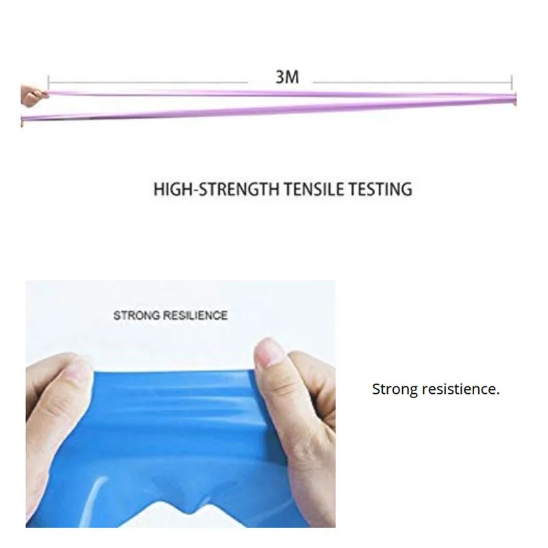 Женский пояс для йоги упражнений ног фитнеса эластичный резиновый латексный