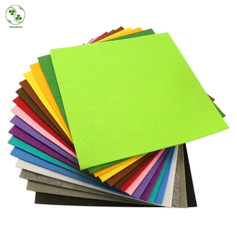 3 мм плотная фетровая ткань для рукоделия мешочки из нетканого материала 30х30см