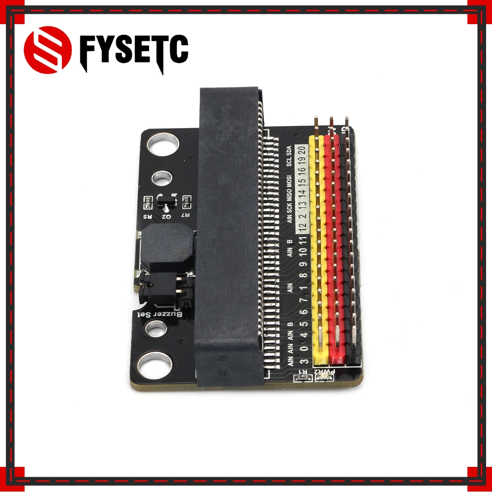 Micro:bit IOBIT Плата расширения GPIO горизонтальная плата адаптера DIY аксессуар для BBC