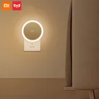 Умный ночной Светильник Xiaomi Mijia Yeelight с датчиком движения, светильник с двойным датчиком, светодиодная лампа для спальни и коридора