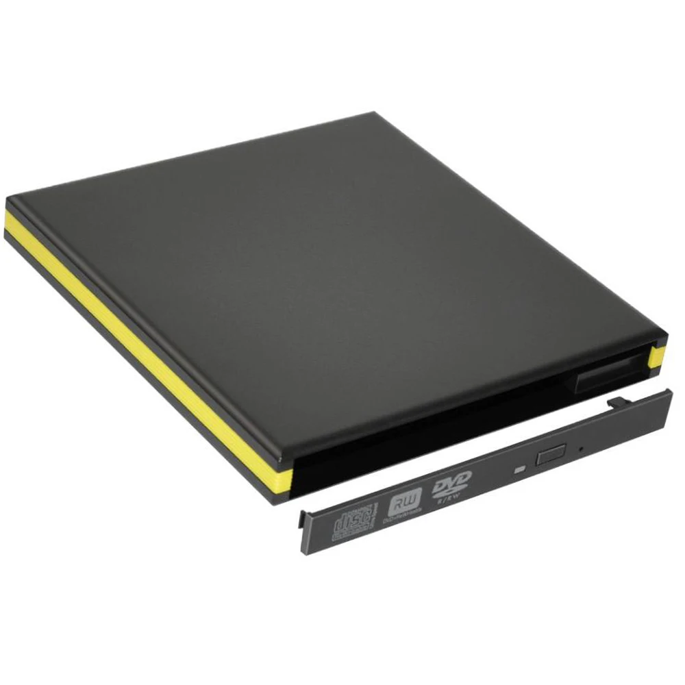 Корпус Внешний Оптический для DVD дисков 12 7 мм USB 3 1|Оптические дисководы| |