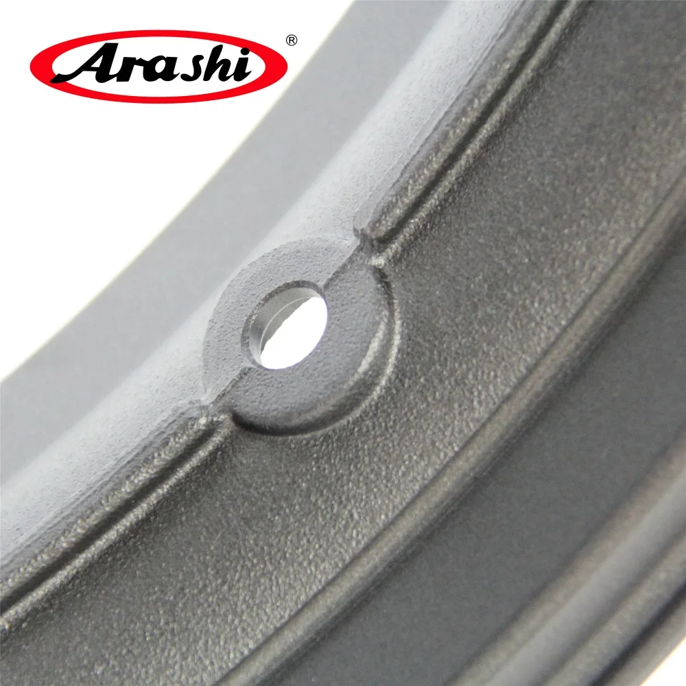 Передний обод колеса Arashi NINJA ZX10R 06 10 для KAWASAKI ZX 10R 2006 2010 2007 2008 2009 ZX6R Z750 матовый черный