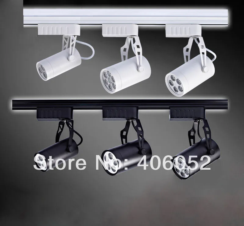 

4pcs/lot Wholesale High Bright 3w 5w 7w Led Track Light 220v Warm White Pure White Cold White Led Lighting