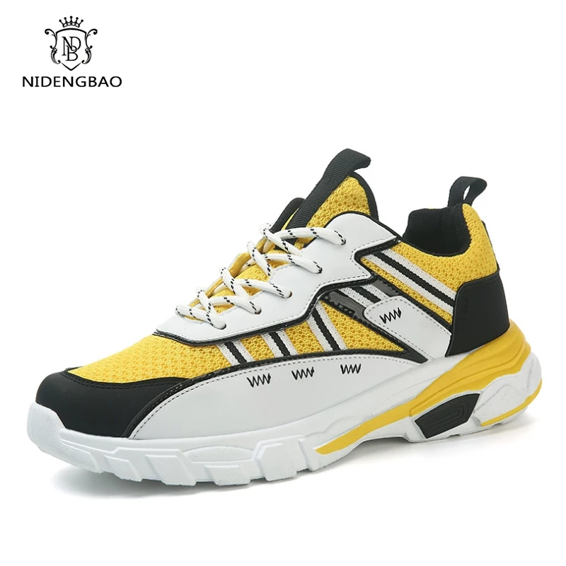 INS Fashion Dad Sneakers Light Summer Trainers Men Casual Shoes zapatillas hombre tenis masculino Quality Breathable | Обувь