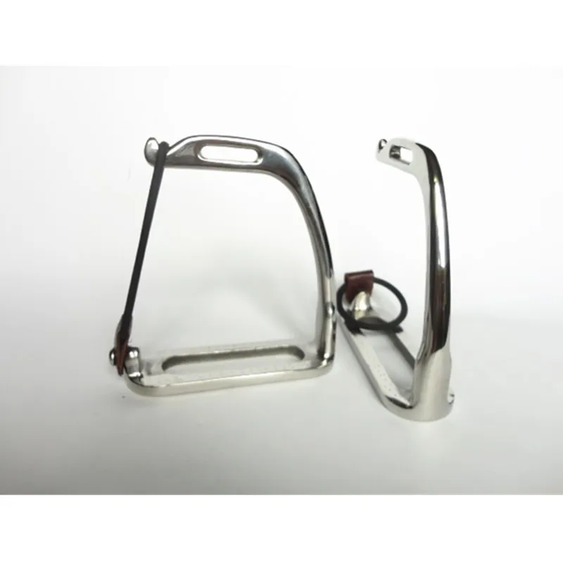 Стебрина павлина из нержавеющей стали с резиновым кольцом и кожаным ремешком