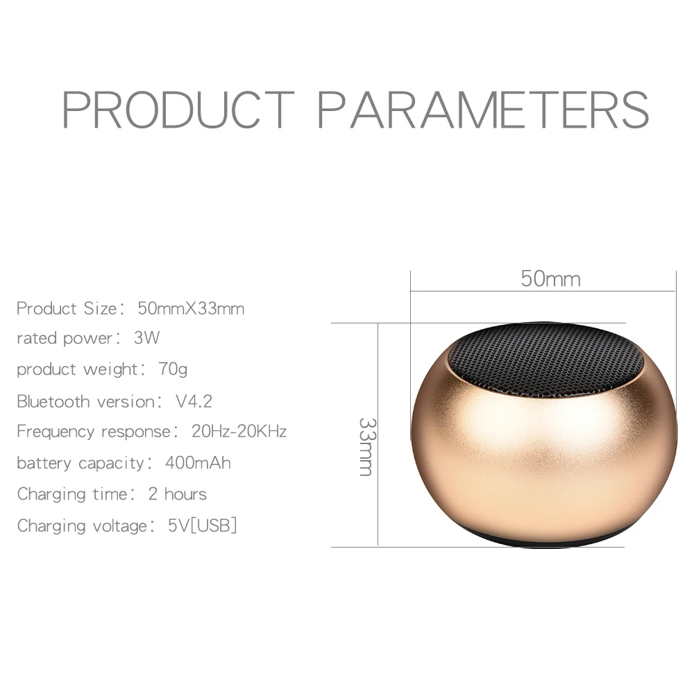 KEYSION Portable Rechargeable Mini Wireless Bluetooth Speaker V4.2 Stereo SoundBox loudspeaker built-in Mic wireless speaker | Электроника