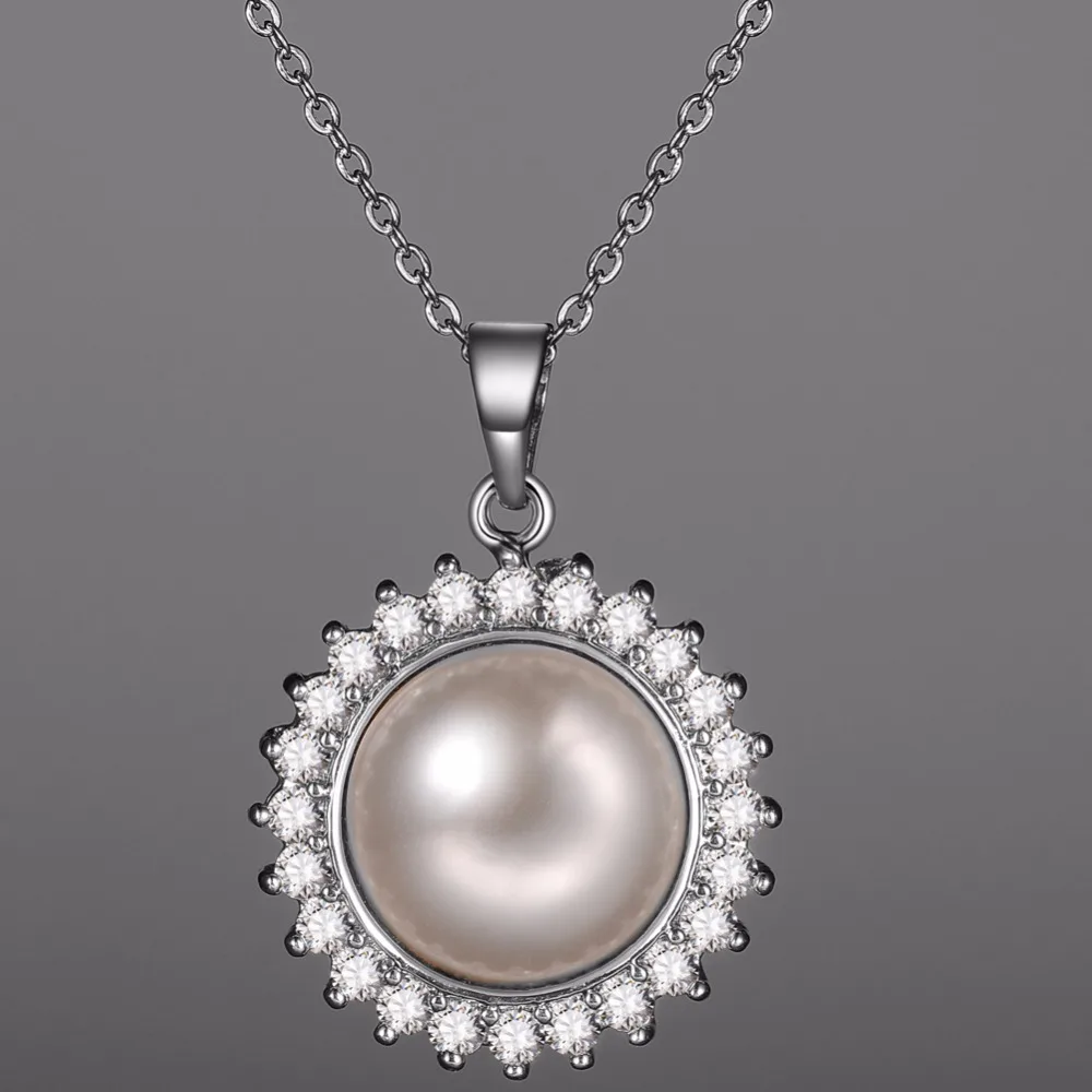 Модные ювелирные изделия KIVN с фианитами для женщин и девушек свадебные Подвески