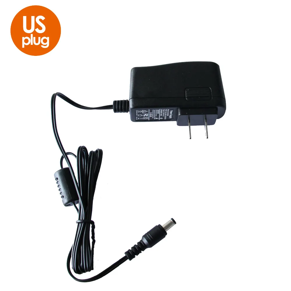 12V 1A AC 100 V-240 V адаптер преобразователя DC 12V 1A1000mA CE UL Стандартный источник питания EU UK AU US Штекер 5,5mm x 2,1mm для камеры видеонаблюдения