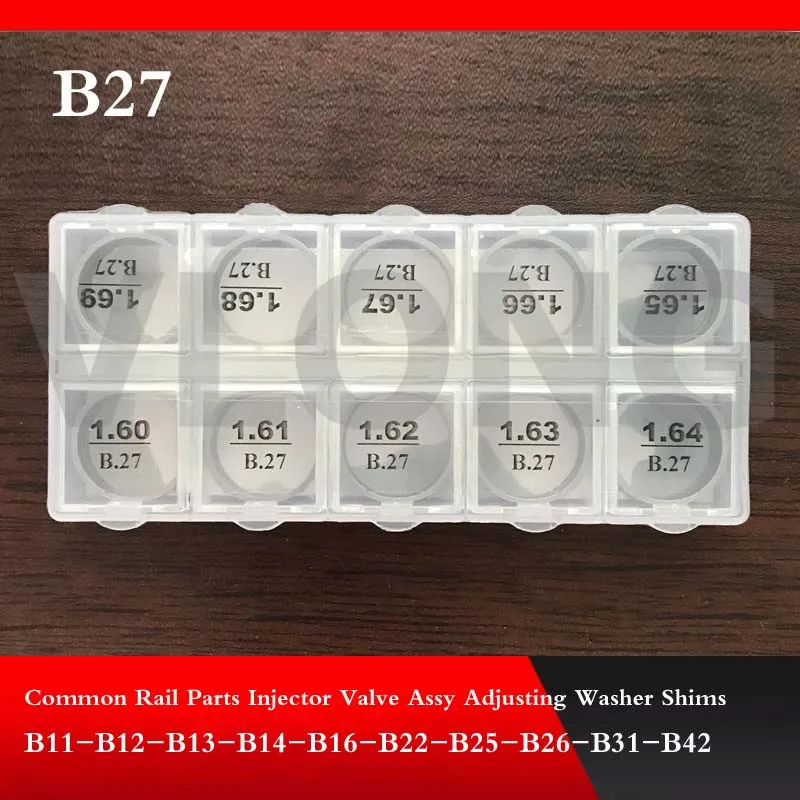 

B27 (21,5 мм/24,3 мм) Регулируемая прокладка для инжектора общей топливной магистрали, регулируемая зеркальная шайба B27