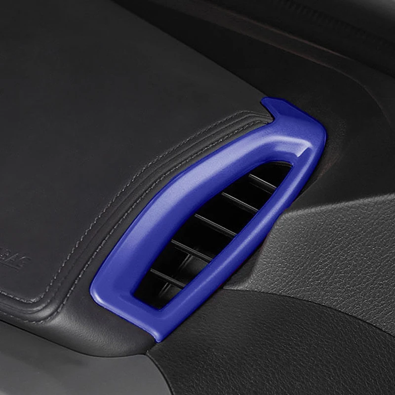 

Стайлинга автомобилей 2 шт. ABS Пластик интерьер верхней, устанавливаемое на вентиляционное отверстие в салоне автомобиля на выходе Накладка...