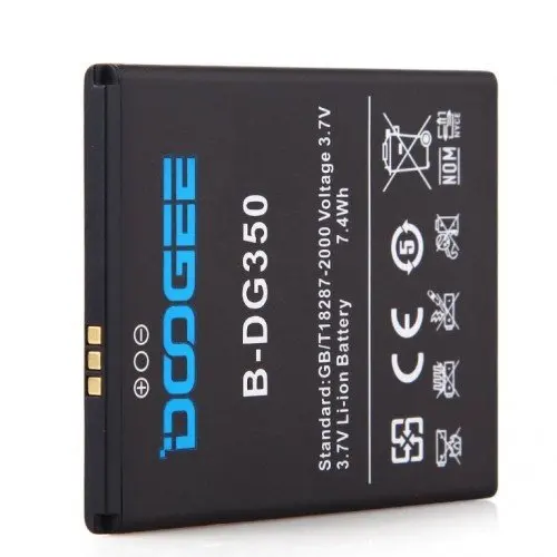 Новое поступление резервный аккумулятор 2200 мАч для Doogee DG350 Smart мобильный телефон +