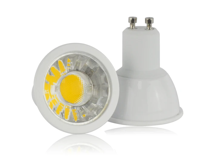20 шт. диммирования из светодиодов прожектор GU10 5 W COB 500LM 110 / 220 В тёплый белый лампа