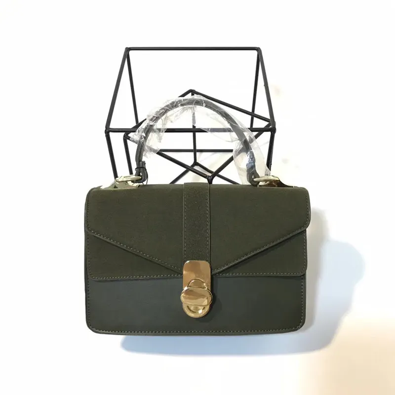 Europa y Лос Estados Unidos bolsos де mujer 2018 nuevo invierno bolsa Mensajero дель bolso de las mujeres Del hombro замши cla |