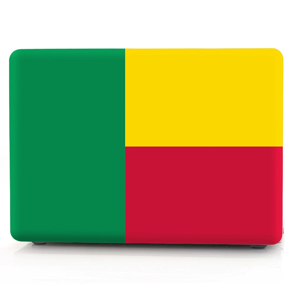 Benin Чехол для ноутбука MacBook Air 11 13 дюймов A1466 A1932 Pro 12 13 15 retina A1502 A1706 A1708 A1989 Национальный чехол с флагом - Цвет: Benin