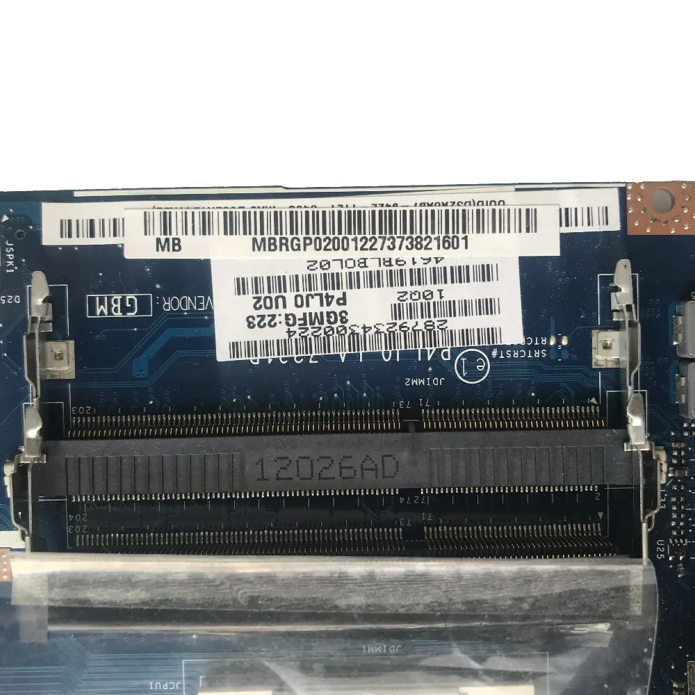 SZWXZY отлично подходит для материнской платы ноутбука ACER 4830 4830T DDR3 HM65 MBRGP02001 P4LJ0 LA-7231P