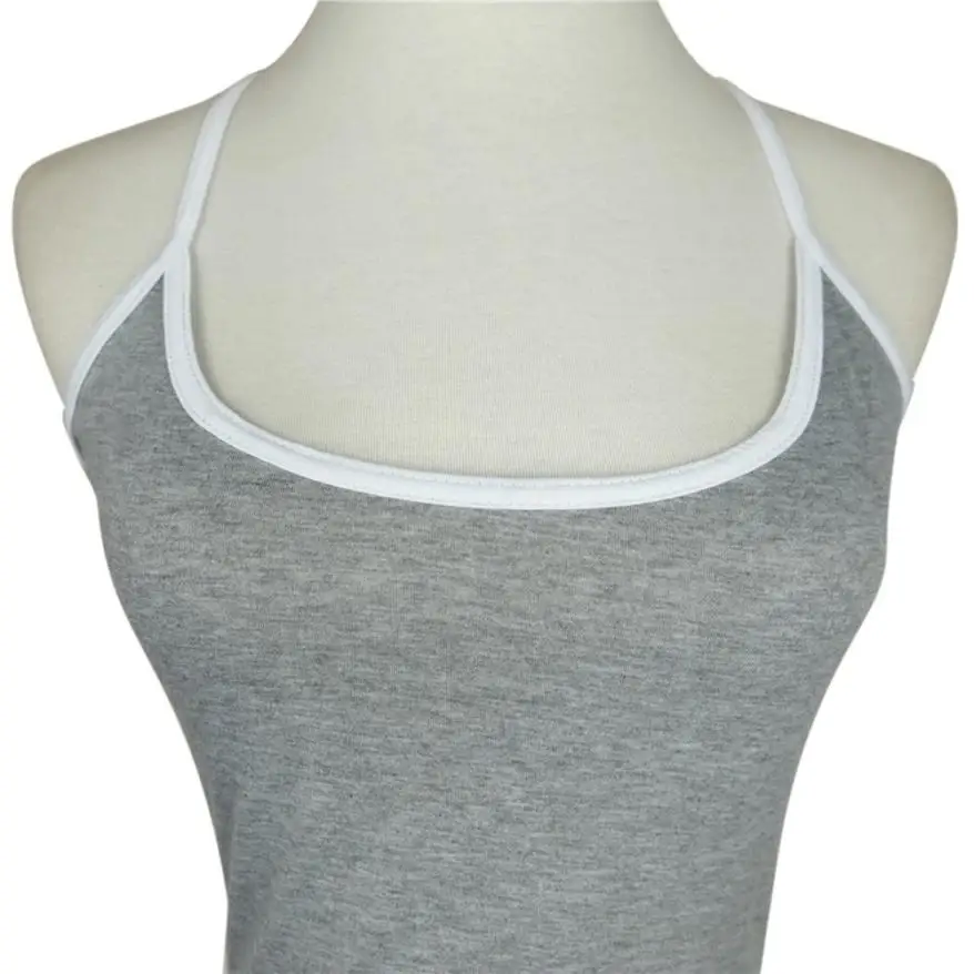 Женский хлопковый топ в стиле бохо бюстгальтер-бюстье укороченный