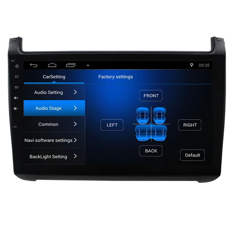 9 &quotчетырехъядерный автомобильный радиоприемник для VW POLO 2011 android 8 1 dvd-плеер с WiFi