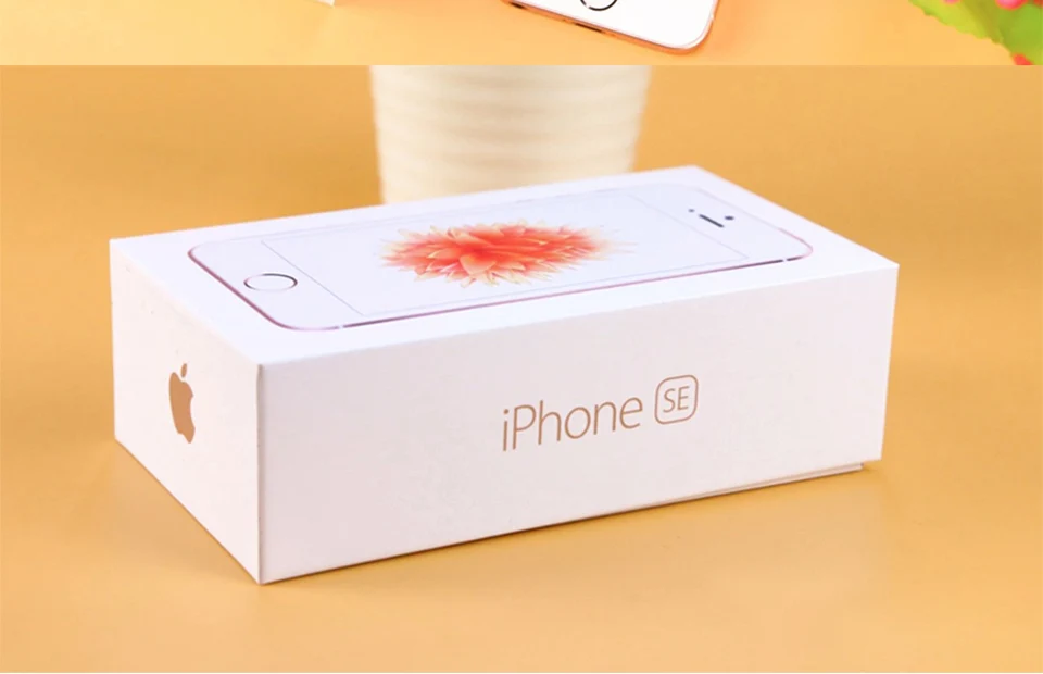 Для Apple iPhone SE двухъядерный 4,0 дюймов 2 Гб Оперативная память 16/64GB ROM12MP iOS по отпечатку пальца герметичный мобильного телефона