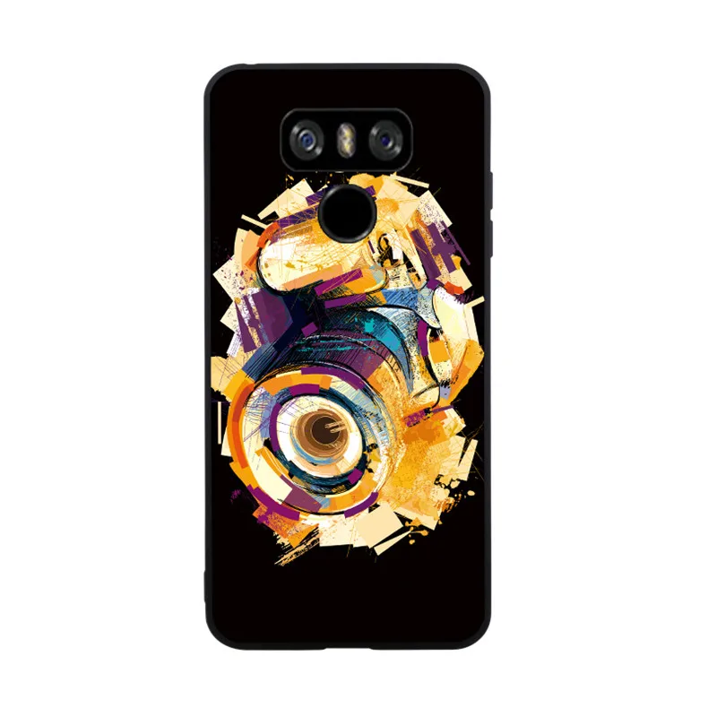 Новый Ясный Чехлы для LG G5 G6 случае все матовый мягкий силиконовый черный задняя