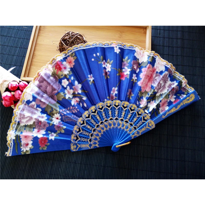 Бесплатная доставка 100 шт. 23 см пластиковый веер костяного цвета маленький