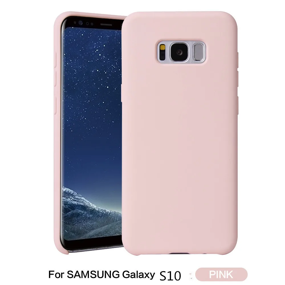 Чехол для samsung S10 чехол жидкостный Мягкий силиконовый чехол для samsung S10 S10 плюс S10e прочный армированный чехол для телефона чехол для S10 чехол для телефона