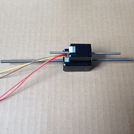 Невыпадающий линейный шаговый двигатель Nema11 200 мм 0 75 А для 3D принтера|stepper motor|linear