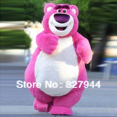 Lots O' Huggin' медведь Lotso игрушка Sotry талисман костюм EPE|epee| |