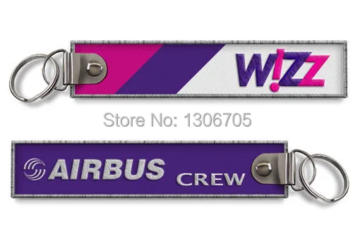 Wizzair airaircrew брелоки с вышивкой|airbus crew|airbus keychainkeychain z |