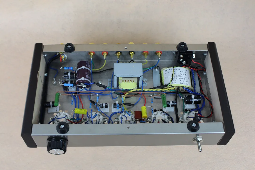Ламповый усилитель DIY 6P3P Home звуковой трубки полный комплект лампового усилителя