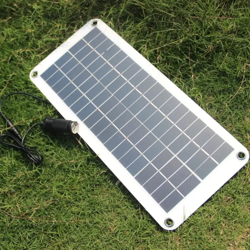 CLAITE 10 5 Вт 18В поликристаллическая Солнечная Панель зарядное устройство Sunpower
